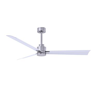 Alessandra 56" Ceiling Fan in Brushed Nickel by Matthews Fan Company