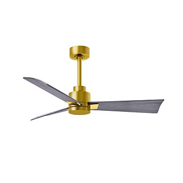 Alessandra 42" Ceiling Fan in Brushed Brass by Matthews Fan Company