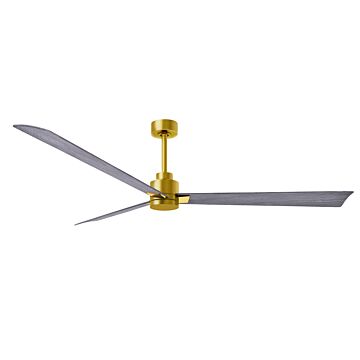 Alessandra 72" Ceiling Fan in Brushed Brass by Matthews Fan Company