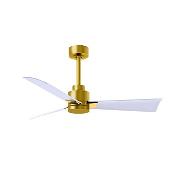 Alessandra 42" Ceiling Fan in Brushed Brass by Matthews Fan Company
