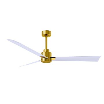 Alessandra 56" Ceiling Fan in Brushed Brass by Matthews Fan Company