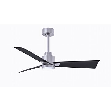 Alessandra - LK 42" Ceiling Fan in Brushed Nickel by Matthews Fan Company