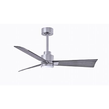 Alessandra - LK 42" Ceiling Fan in Brushed Nickel by Matthews Fan Company