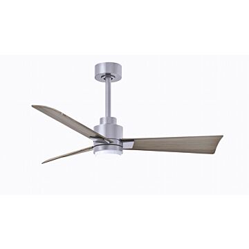 Alessandra - LK 42" Ceiling Fan in Brushed Nickel by Matthews Fan Company