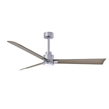Alessandra - LK 56" Ceiling Fan in Brushed Nickel by Matthews Fan Company