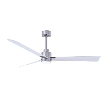 Alessandra - LK 56" Ceiling Fan in Brushed Nickel by Matthews Fan Company