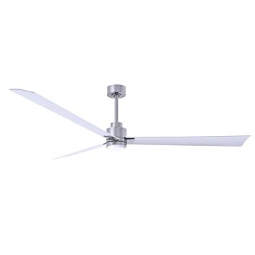 Alessandra - LK 72" Ceiling Fan in Brushed Nickel by Matthews Fan Company