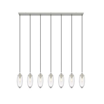 Arden  Linear Chandelier in Brushed Nickel by Z-Lite