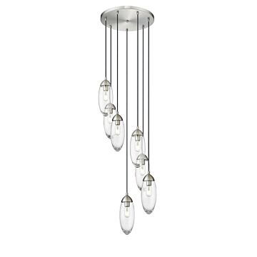 Arden  Chandelier in Brushed Nickel by Z-Lite