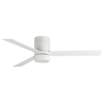Tanker 52"Ceiling Fan in Matte White by Maxim