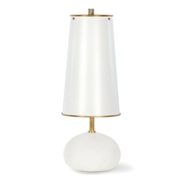Hattie  Mini Lamp in White by Regina Andrew Detroit