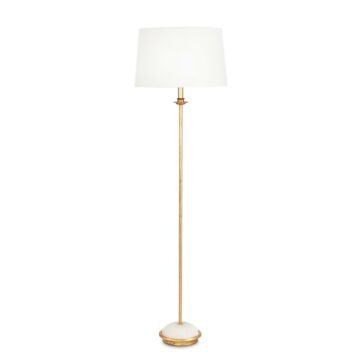Fisher  Floor Lamp in Gold Leaf by Regina Andrew Detroit