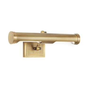 Tate  Picture Light in Natural Brass by Regina Andrew Detroit