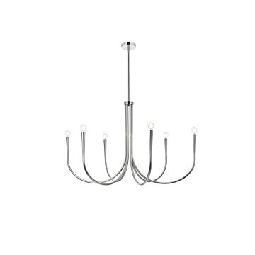 Layne 6-Light Chandelier in Chrome
