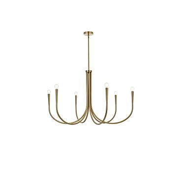 Layne 6-Light Chandelier in Gold