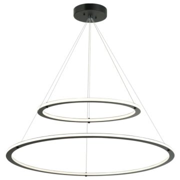 Victoria LED Pendant in Black by Matteo Lighting