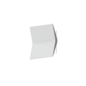 Turo LED Wall Sconce in Satin White by Sonneman