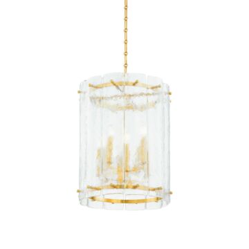 Rio  Lantern in Vintage Polished Brass by Corbett Lighting