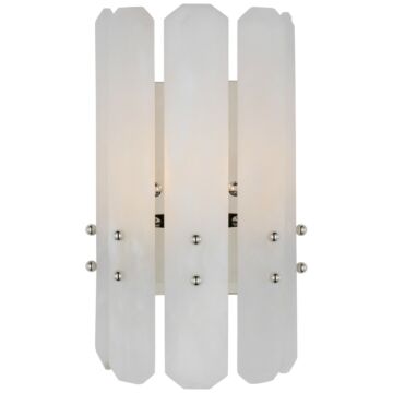 Bonnington  Wall Sconce in Polished Nickel by Visual Comfort Signature
