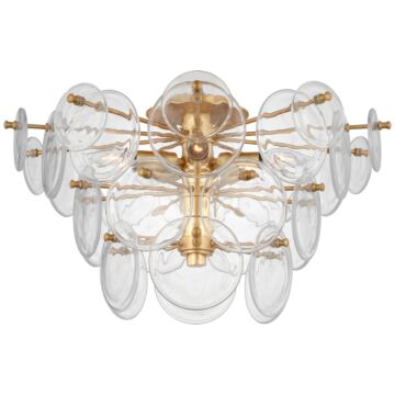 Loire LED Flush Mount in Gild by Visual Comfort Signature