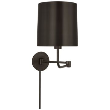 Go Lightly LED Swing Arm Wall Light in Bronze by Visual Comfort Signature