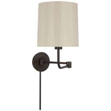 Go Lightly LED Swing Arm Wall Light in Bronze by Visual Comfort Signature