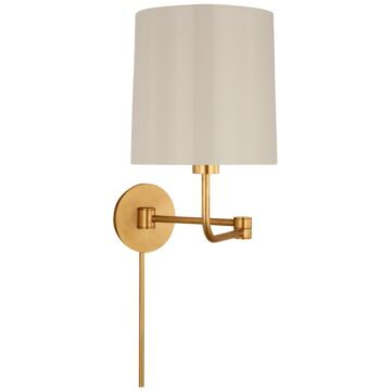 Go Lightly LED Swing Arm Wall Light in Gild by Visual Comfort Signature