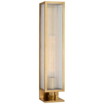 York LED Wall Sconce in Soft Brass by Visual Comfort Signature