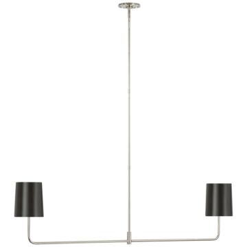 Go Lightly LED Chandelier in Polished Nickel by Visual Comfort Signature