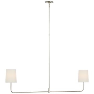 Go Lightly LED Chandelier in Polished Nickel by Visual Comfort Signature
