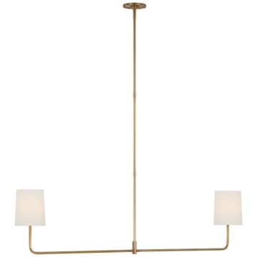 Go Lightly LED Chandelier in Soft Brass by Visual Comfort Signature