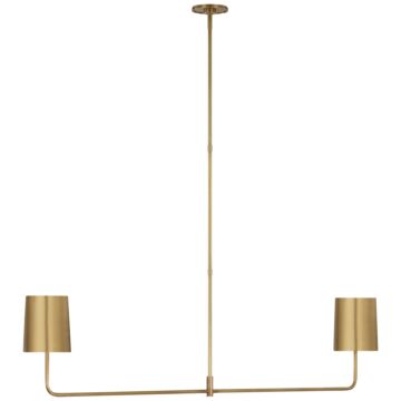 Go Lightly LED Chandelier in Soft Brass by Visual Comfort Signature
