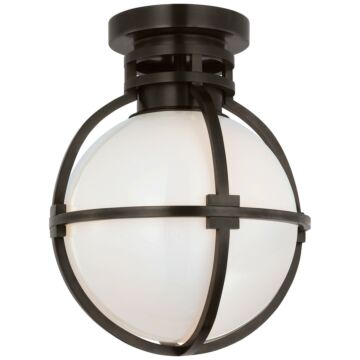 Gracie LED Flush Mount in Bronze by Visual Comfort Signature