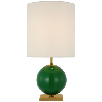 Elsie LED Table Lamp in Green by Visual Comfort Signature