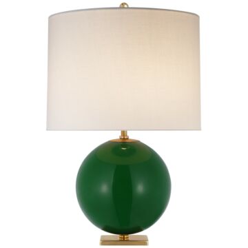 Elsie  Table Lamp in Green by Visual Comfort Signature