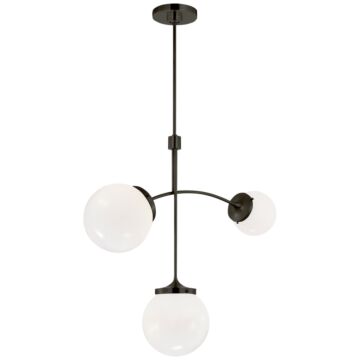 Prescott LED Chandelier in Bronze by Visual Comfort Signature