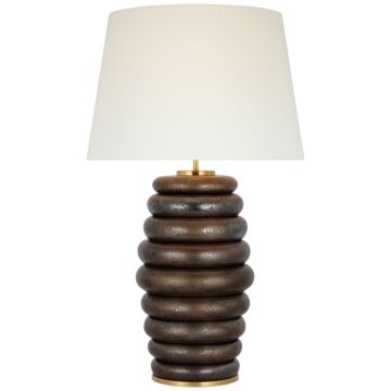 Phoebe LED Table Lamp in Crystal Bronze by Visual Comfort Signature