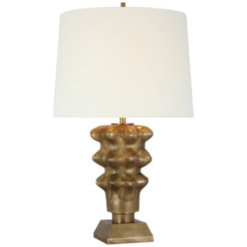 Luxor LED Table Lamp in Museum Brass by Visual Comfort Signature