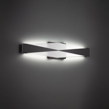 Enigmatic LED Bathroom Vanity Light in Black by W.A.C. Lighting