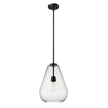 Ayra  Pendant in Matte Black by Z-Lite