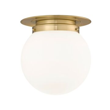 Calhoun  Flush Mount in Heritage Brass by Z-Lite