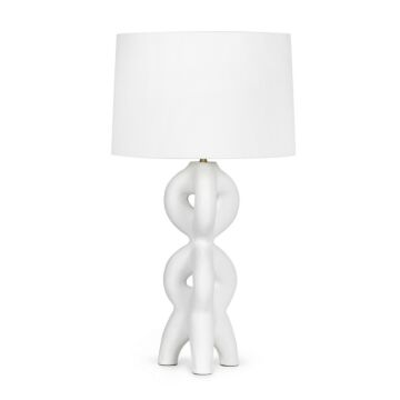 Jacob  Table Lamp in White by Regina Andrew Detroit