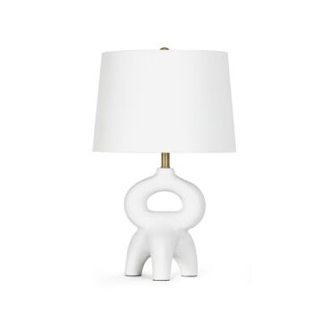 Jacob  Table Lamp in White by Regina Andrew Detroit