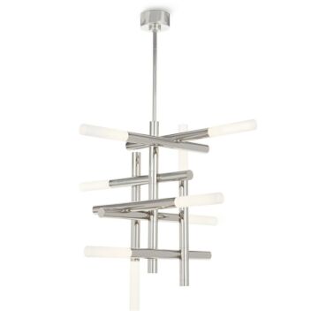 Cass  Chandelier in Polished Nickel by Regina Andrew Detroit