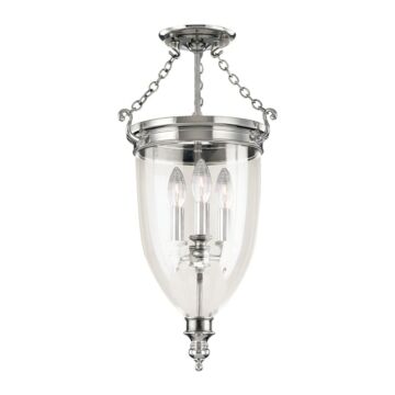  Hanover Ceiling Light in Polished Nickel
