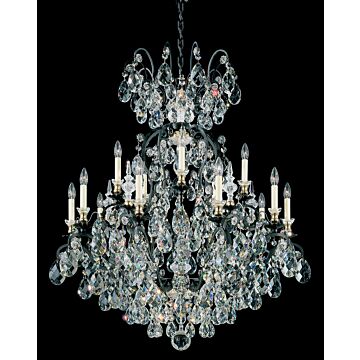 Renaissance 16 Light Chandelier in Etruscan Gold by Schonbek