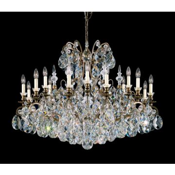 Renaissance 19 Light Chandelier in Etruscan Gold by Schonbek