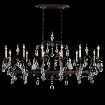 Renaissance 14 Light Chandelier in Heirloom Bronze by Schonbek
