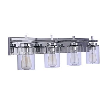 Reeves Four Light Vanity in Chrome by Craftmade