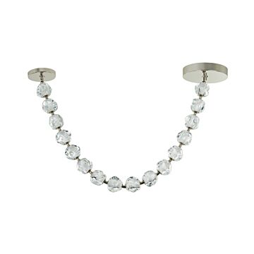 Jackie LED Pendant in Polished Nickel by Craftmade